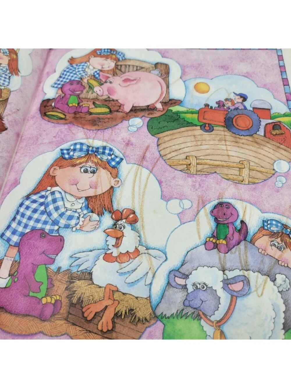BARNEY Lot of Vintage Children's Books Illustrated by Mary Grace Eubank - BK015